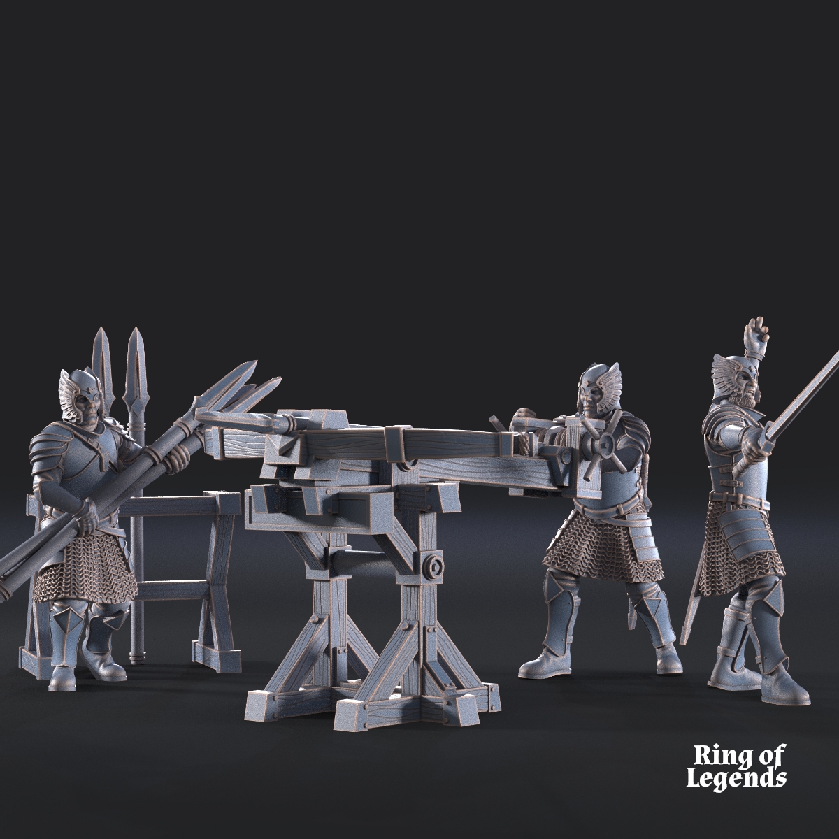Grey Castle Rocket Launcher with Dotation | Grey Castle | Ring of Legends